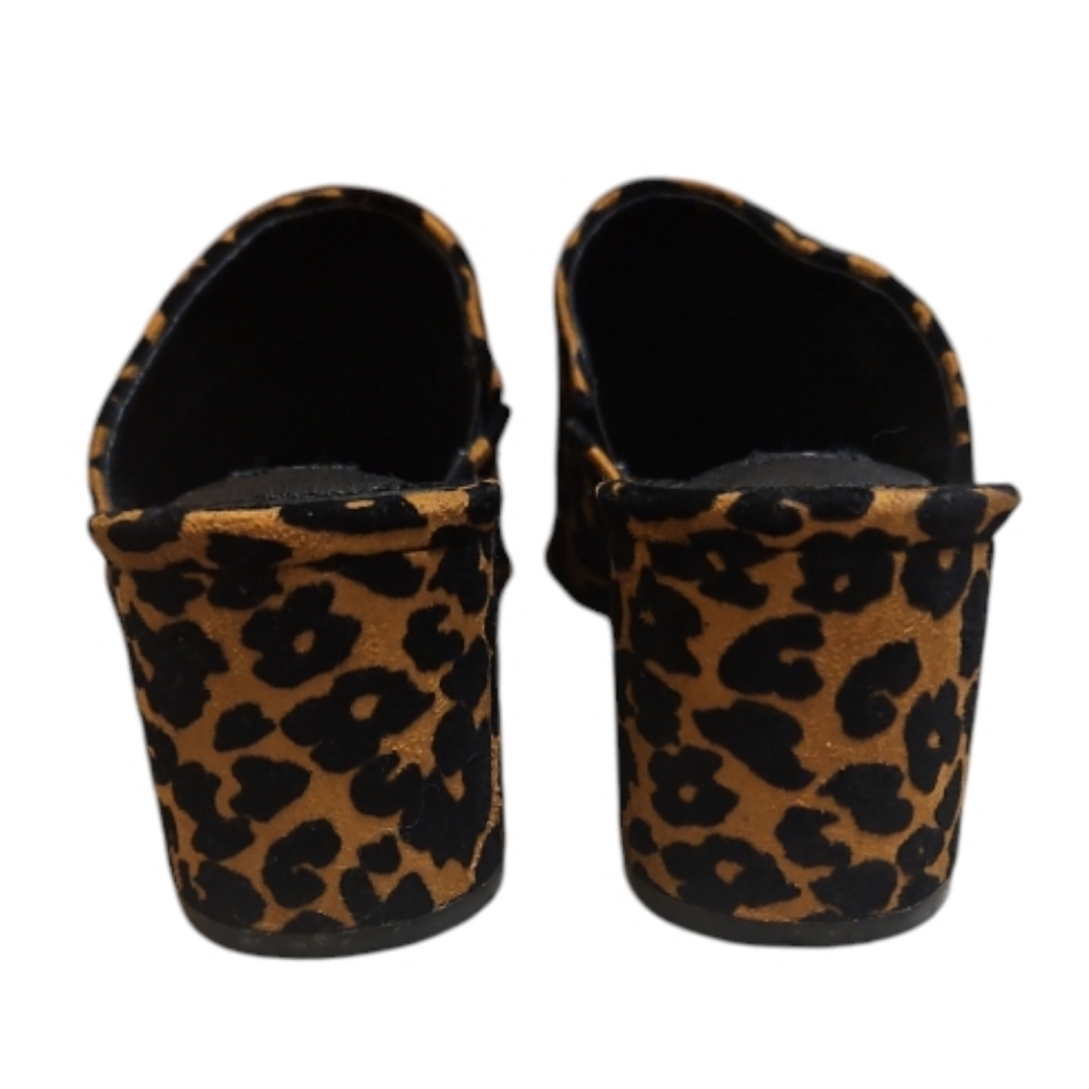 Steven By Steve Madden - Textured Cheetah Mules H… - image 6